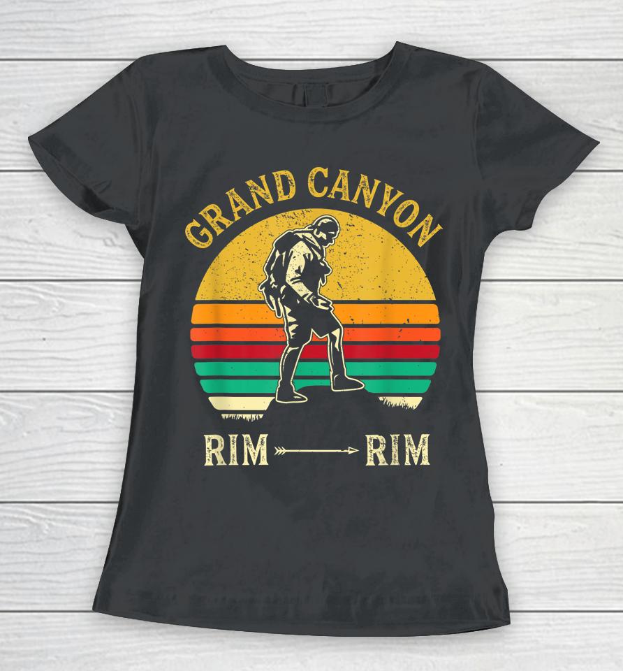 Retro Style Grand-Canyon Hiking Women T-Shirt