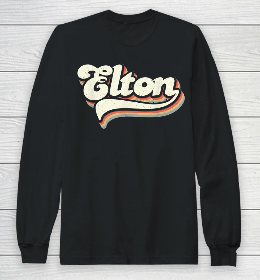 Retro Tee Vintage Elton Long Sleeve T-Shirt