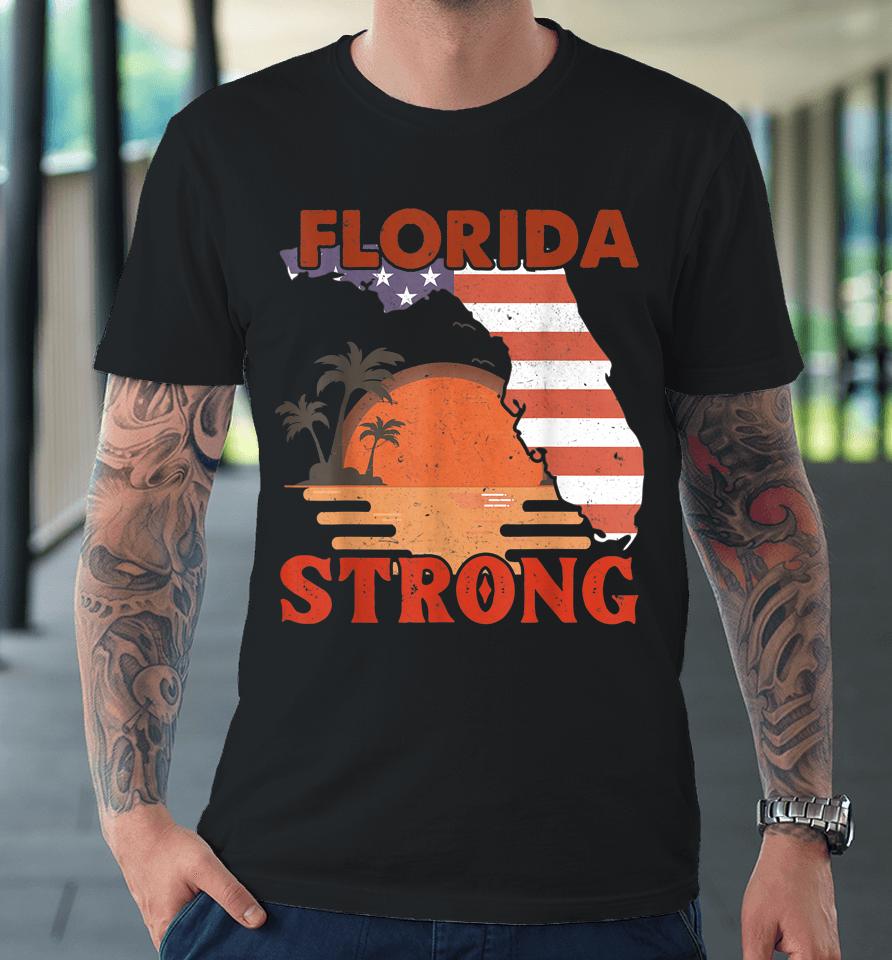 Retro Vintage Florida Strong Premium T-Shirt