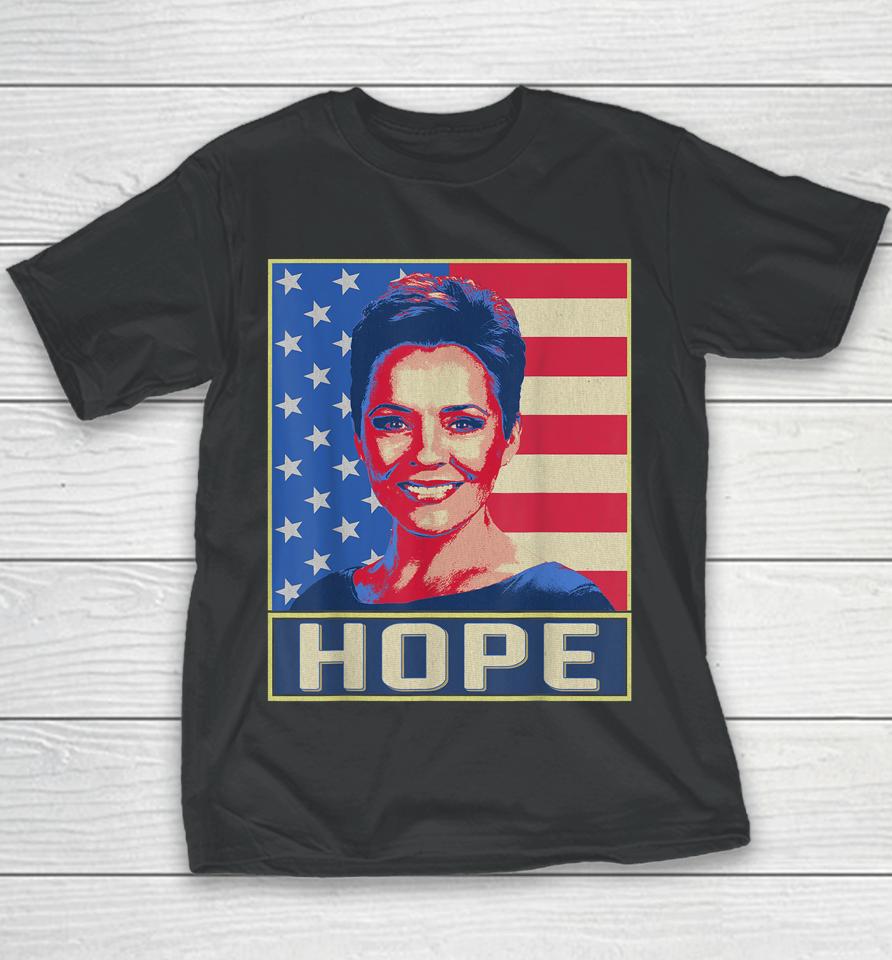 Retro Vintage Hope Vice President Kari Lake Election 2024 Youth T-Shirt