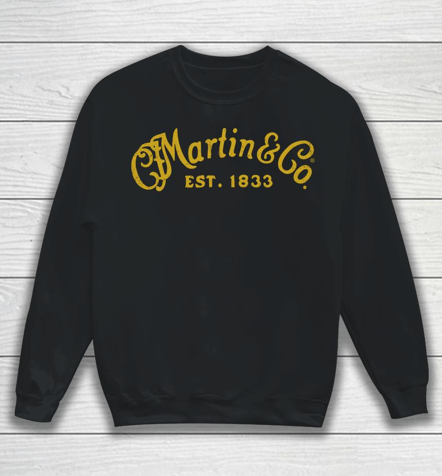 Retro Vintage Martin Guitar Co American Legend Classic Sweatshirt