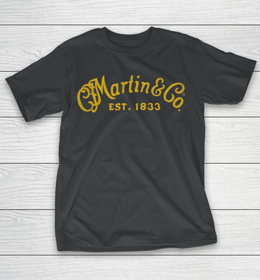 Retro Vintage Martin Guitar Co American Legend Classic T-Shirt