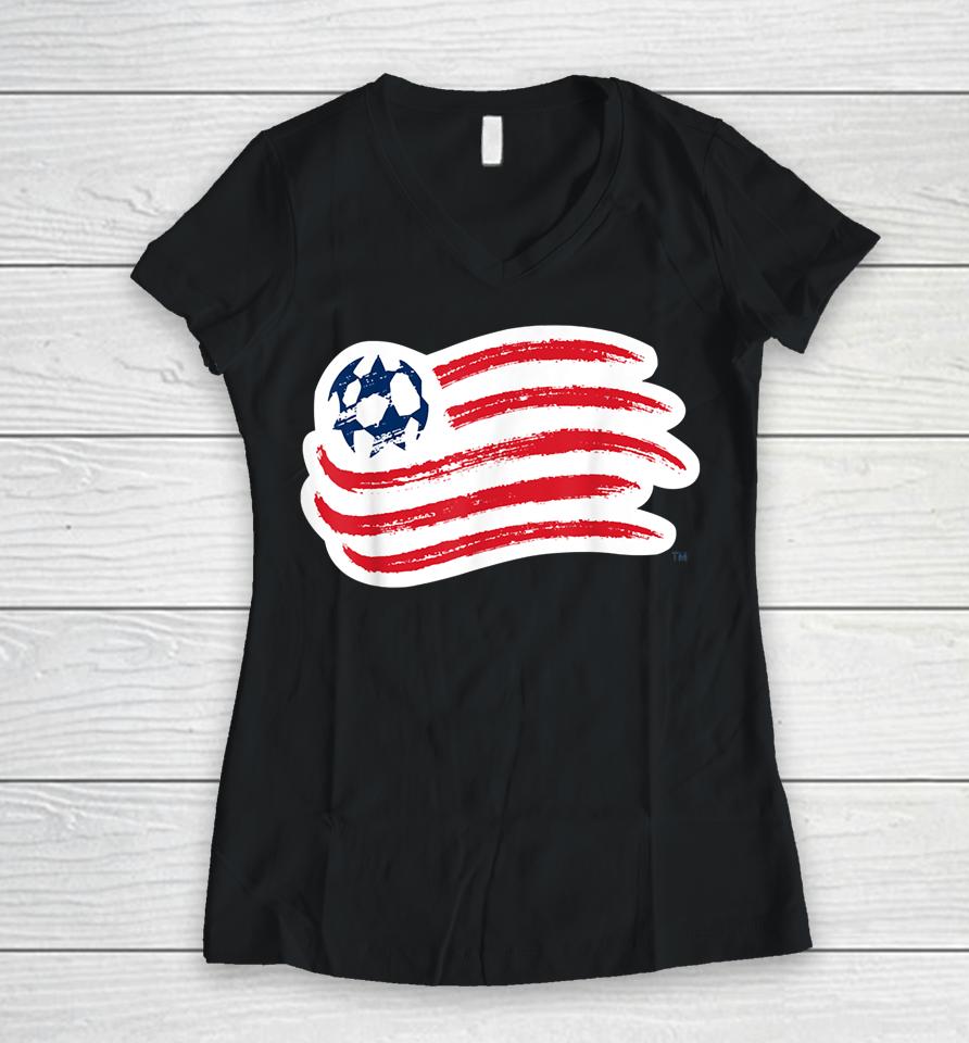Revolution New England Vintage Women V-Neck T-Shirt