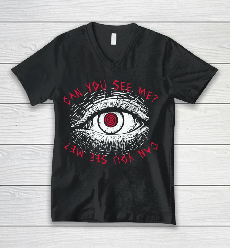 Rezz Merch Store Can You See Me Unisex V-Neck T-Shirt