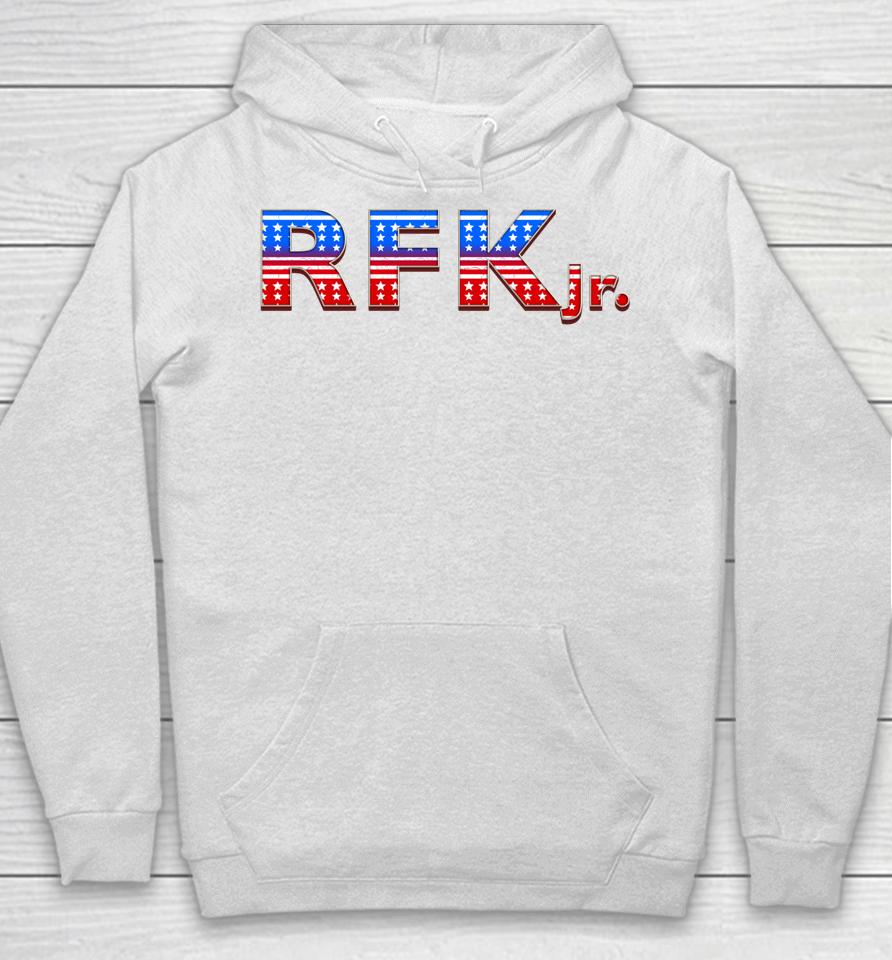 Rfk Jr For President 2024 Stars And Stripes Red White Blue Hoodie