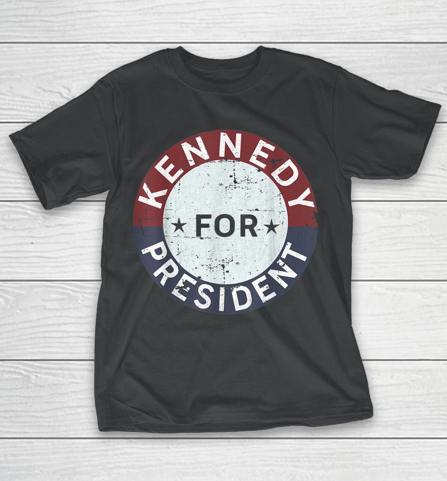 Rfk Vintage Kennedy For President Jfk American T-Shirt