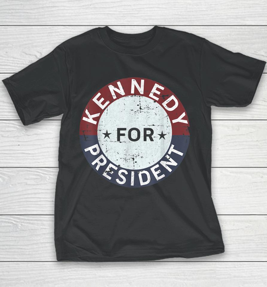 Rfk Vintage Kennedy For President Jfk American Youth T-Shirt