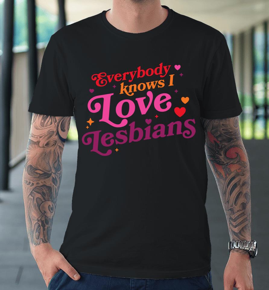 Rhett And Link Everybody Know I Love Lesbians Premium T-Shirt