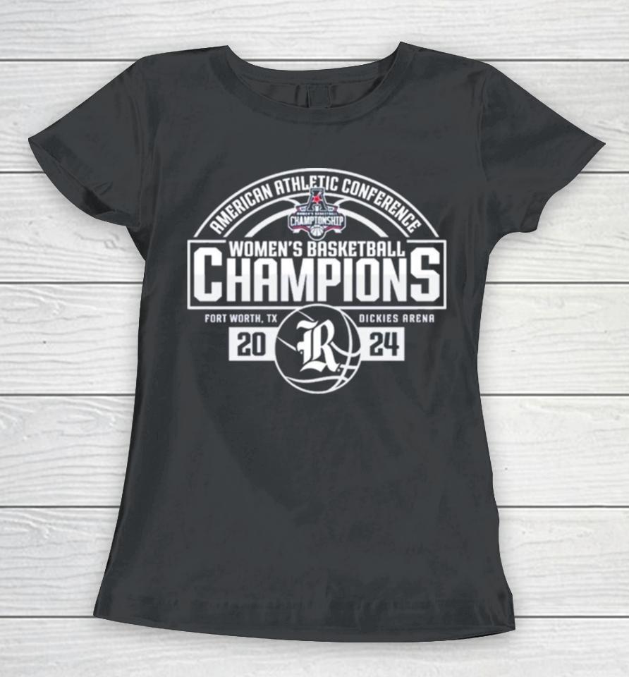 Rice University Women’s Basketball 2024 Aac Tournament Champions Women T-Shirt