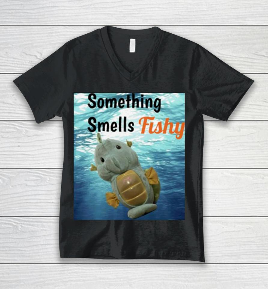 Richard Something Smells Fishy Unisex V-Neck T-Shirt