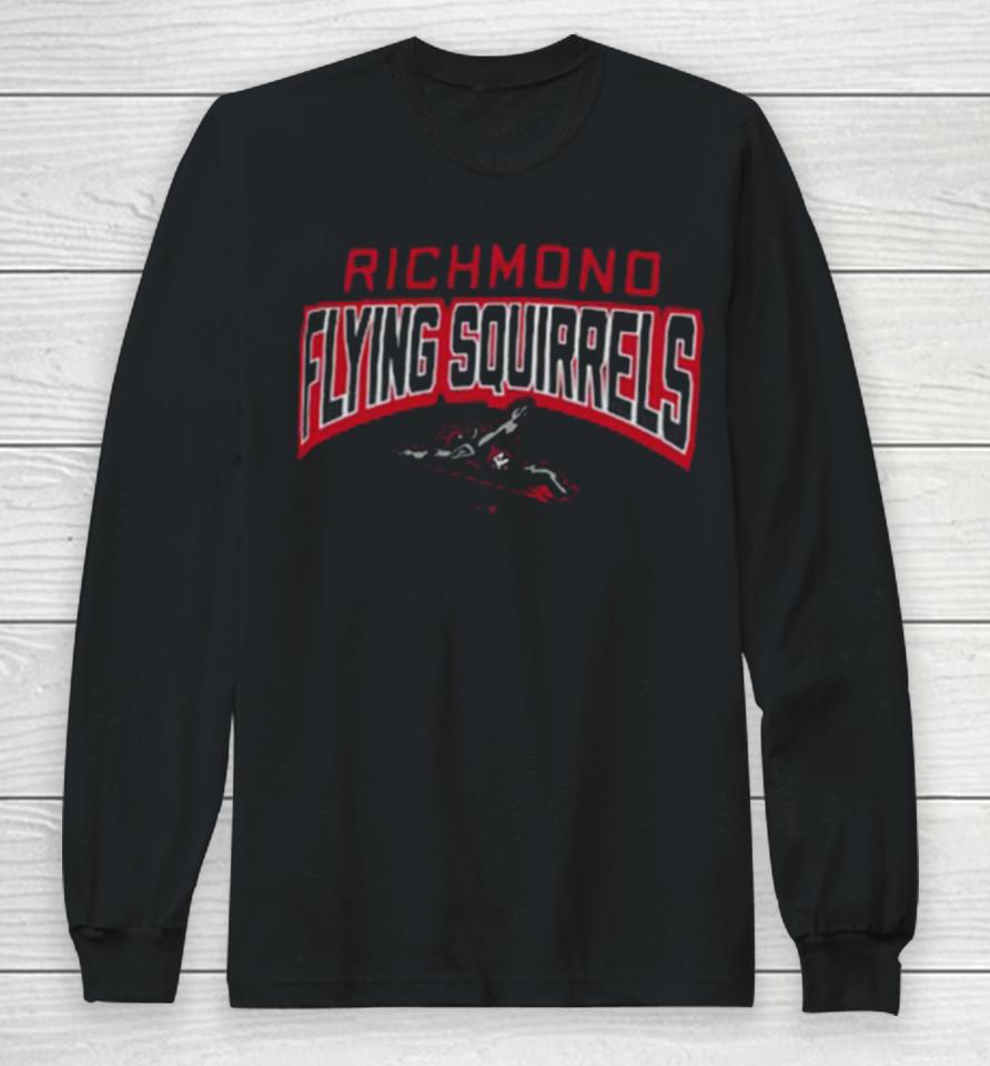 Richmond Flying Squirrels Champion Primary Tee Long Sleeve T-Shirt