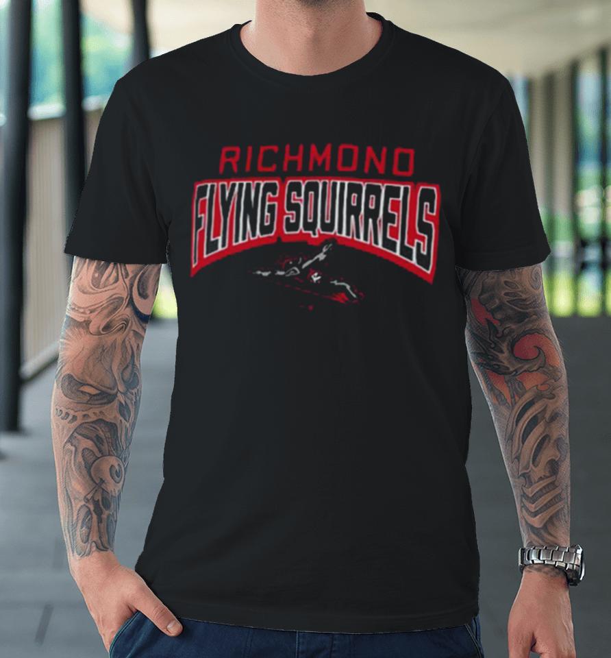 Richmond Flying Squirrels Champion Primary Tee Premium T-Shirt