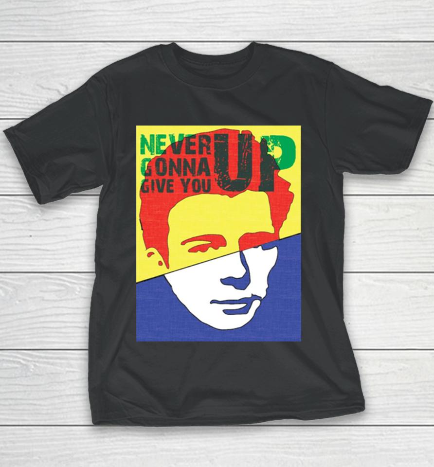 Rick Roll Never Gonna Give You Up Youth T-Shirt