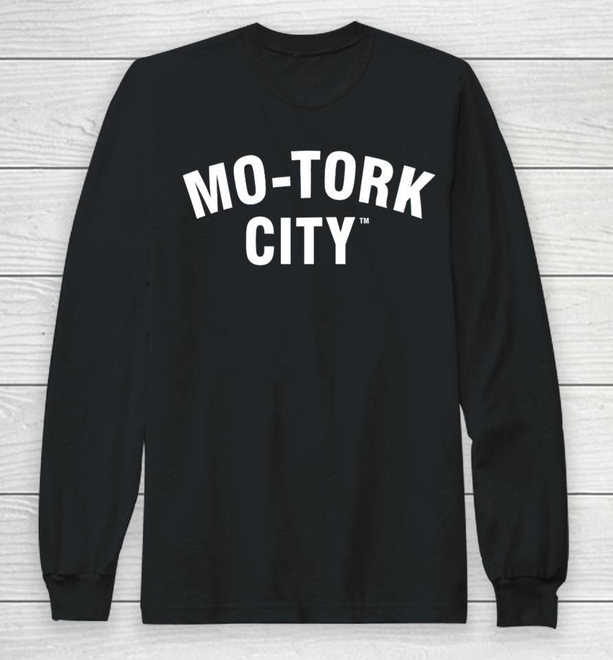 Riley Greene Wearing Mo-Tork City Long Sleeve T-Shirt
