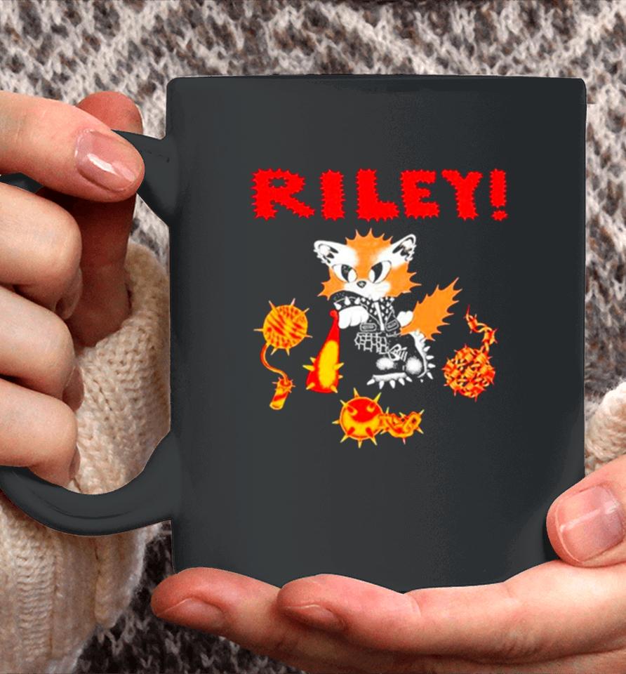 Riley Punk Cat Coffee Mug