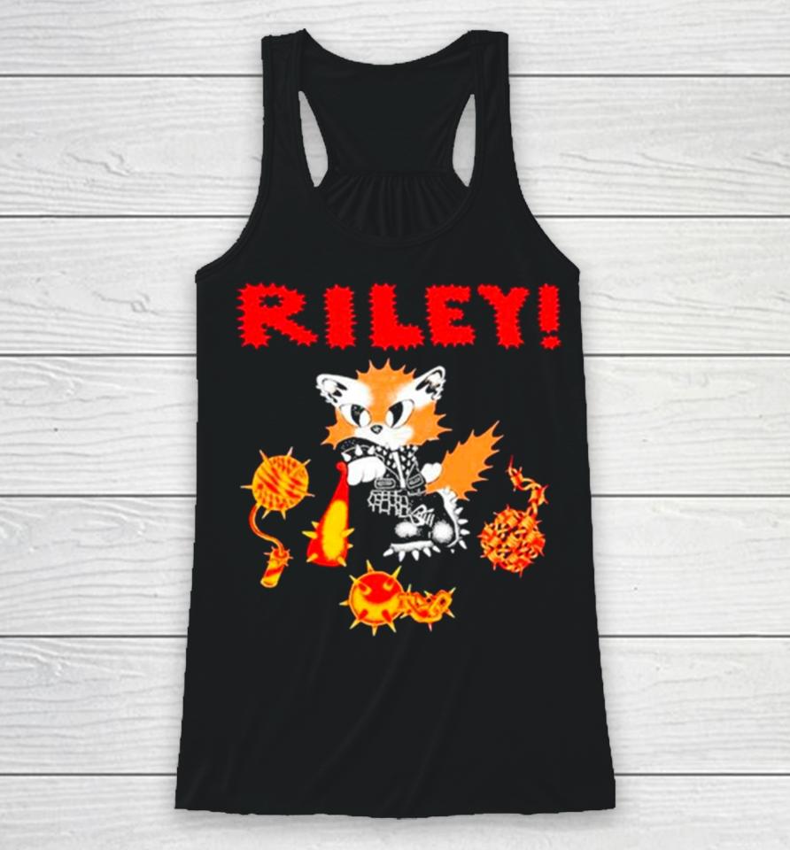 Riley Punk Cat Racerback Tank