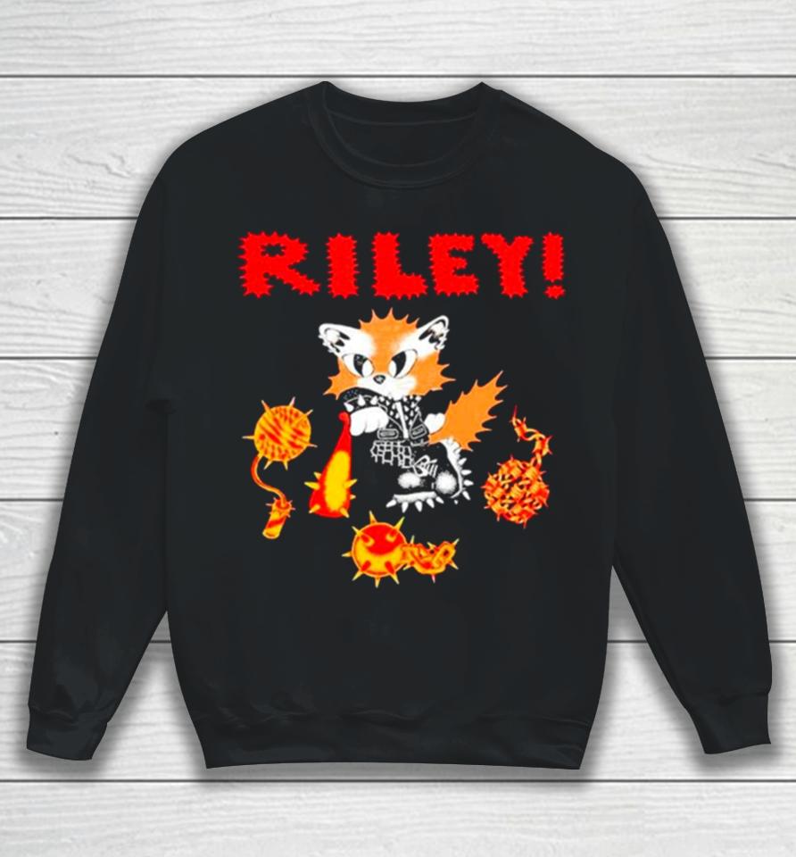Riley Punk Cat Sweatshirt