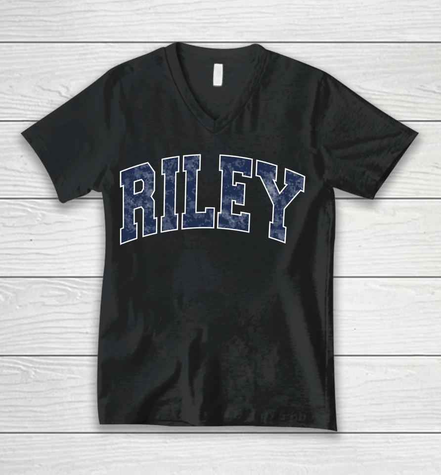 Riley Unisex V-Neck T-Shirt