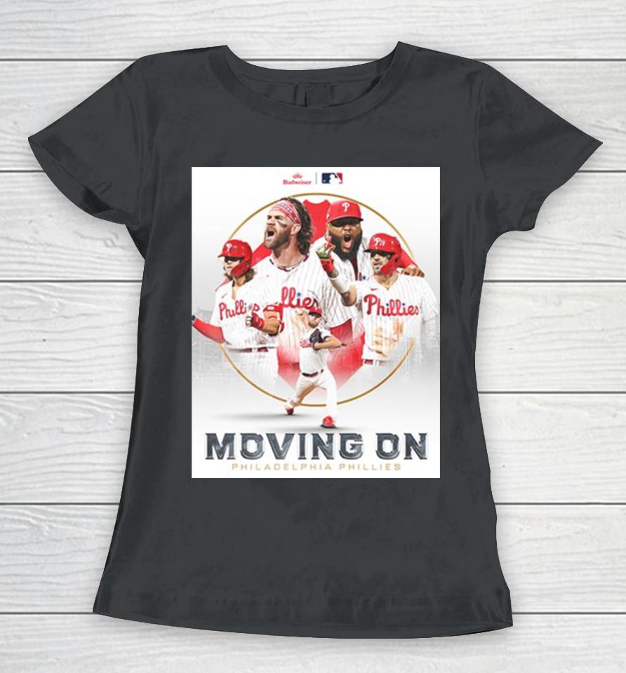 Ring The Bell The Philadelphia Phillies Are Headed Back To The Mlb Nlds 2023 Postseason Red October Women T-Shirt