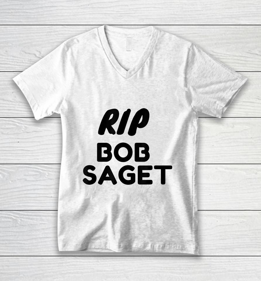 Rip Bob Saget Unisex V-Neck T-Shirt