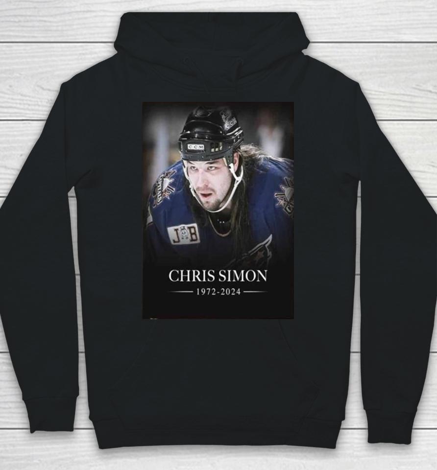 Rip Chris Simon Nhl Enforcer Passed On To The Spirit World On Monday At The Age Of 52 Hoodie