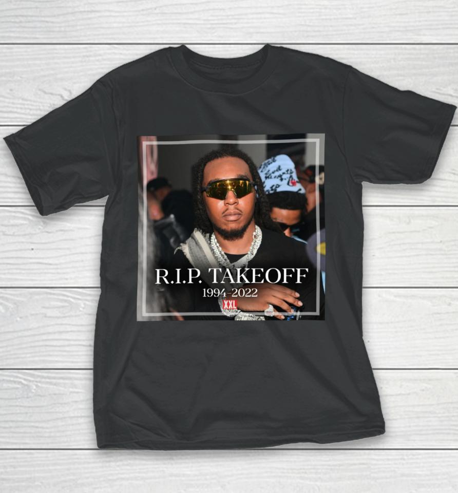 Rip Takeoff Rapper 1994-2022 Youth T-Shirt