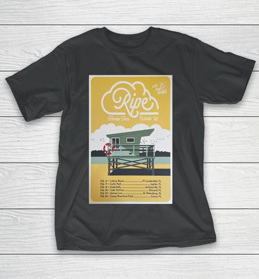 Ripe Band 2024 Florida Tour Winter T-Shirt