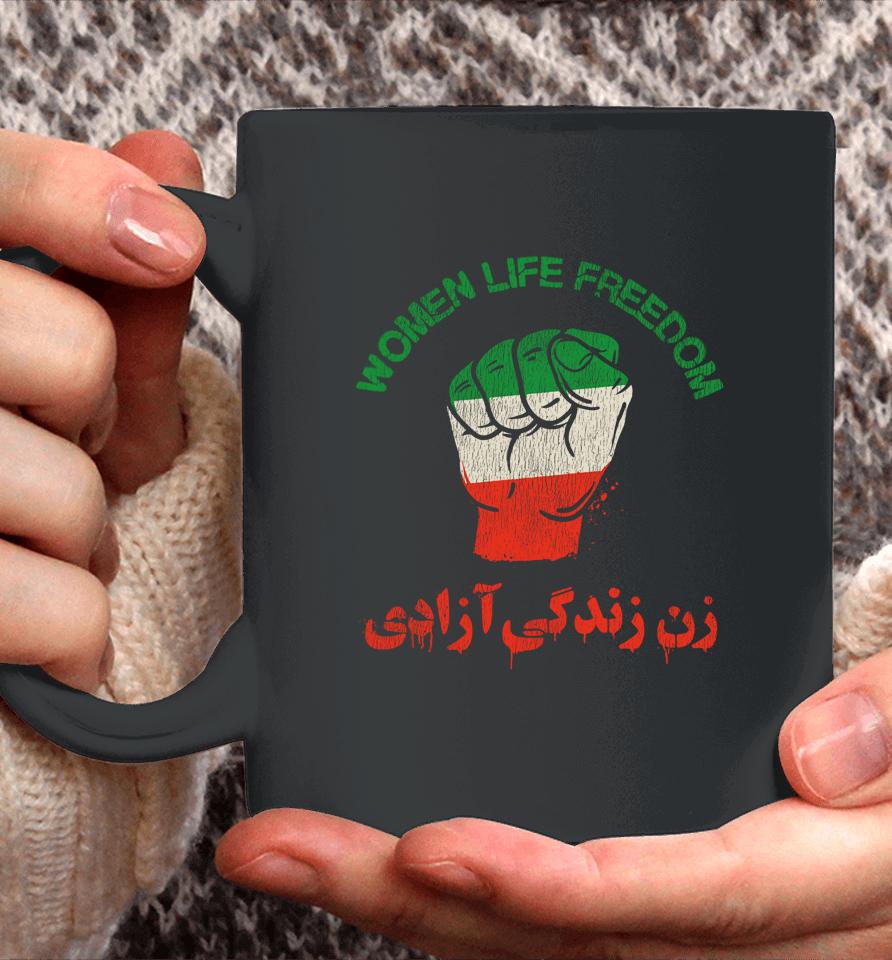 Rise With The Women Of Iran Women Life Freedom #Mahsaamini Coffee Mug