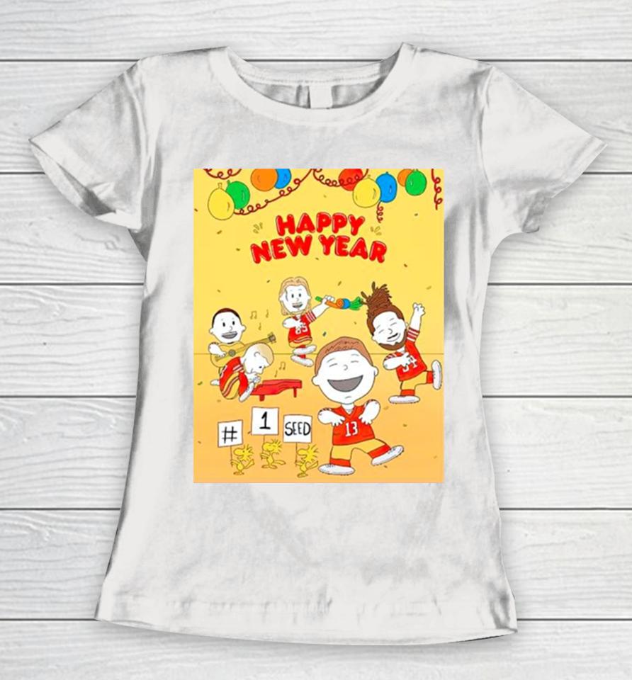 Rita Oak’s Ko Fi Happy New Year Women T-Shirt