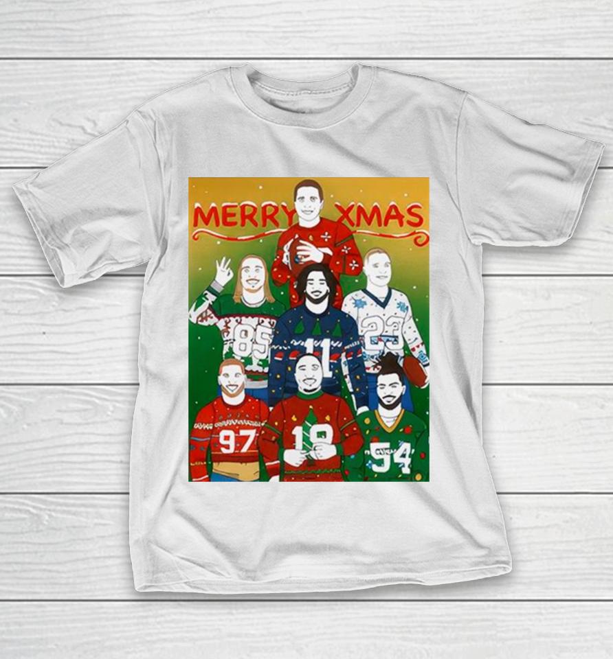 Rita Oak’s Merry Christmas Ugly Sweaters T-Shirt