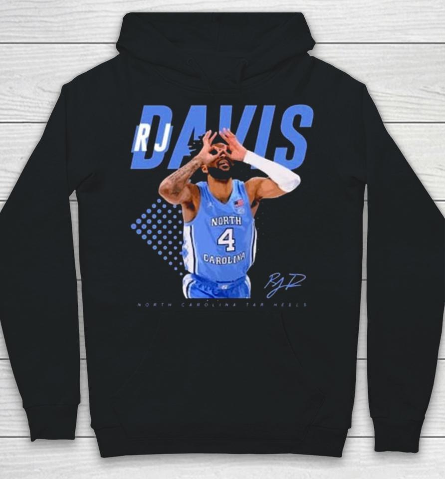 Rj Davis Basketball North Carolina Tar Heels Signature Hoodie