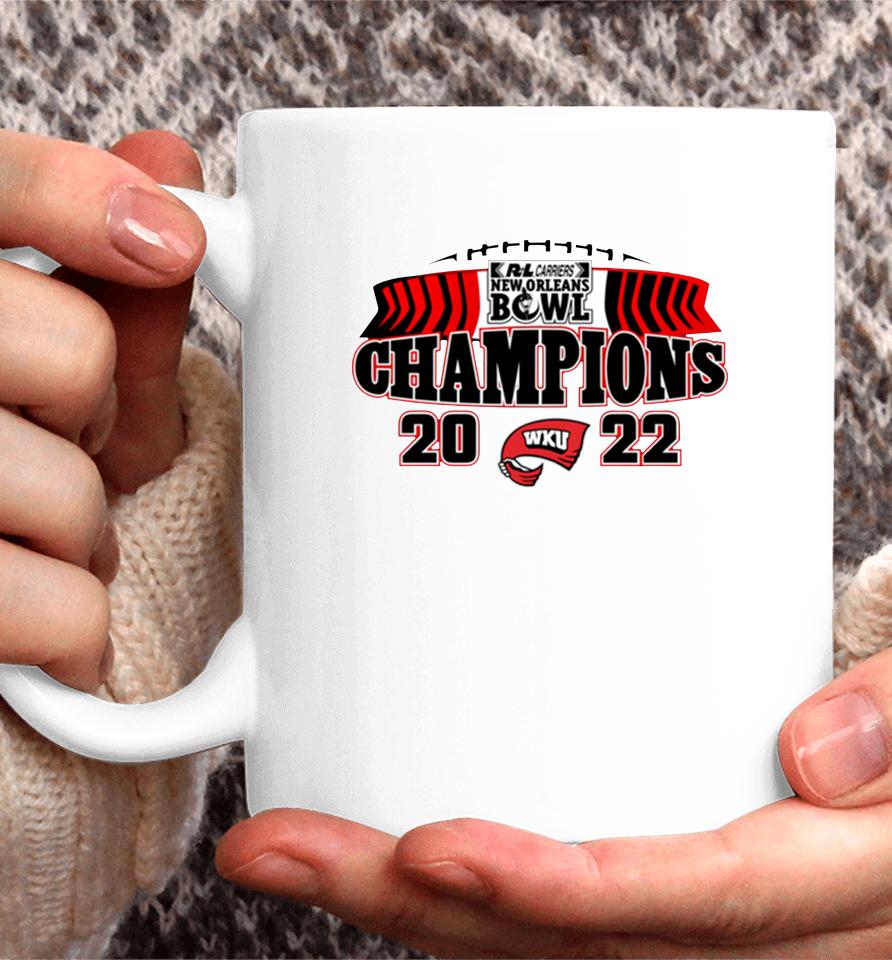 R+L Carriers New Orleans Bowl Western Kentucky 2022 Champions Coffee Mug