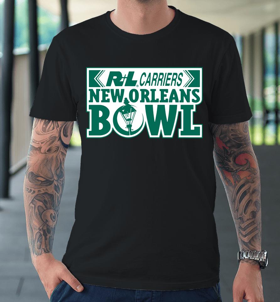 R+L Carriers New Orleans Bowl Western Kentucky Win 2022 Premium T-Shirt