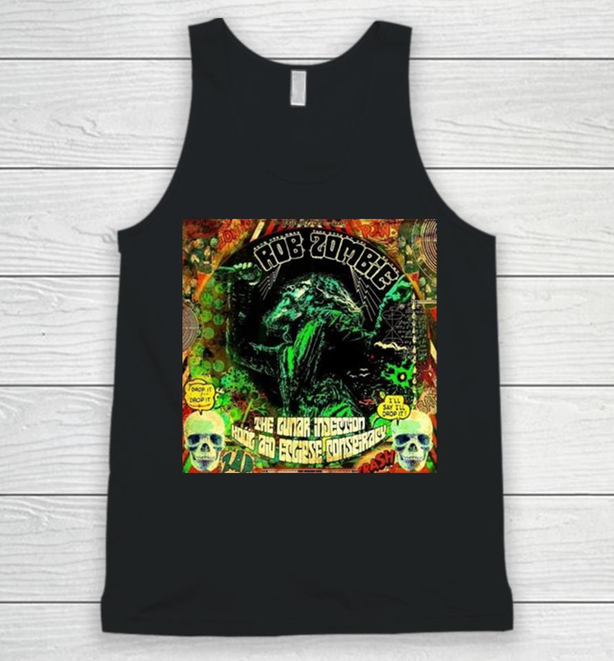 Rob Zombie The Lunar Injection Kool Aid Eclipse Conspiracy May 10Th 2024 Unisex Tank Top