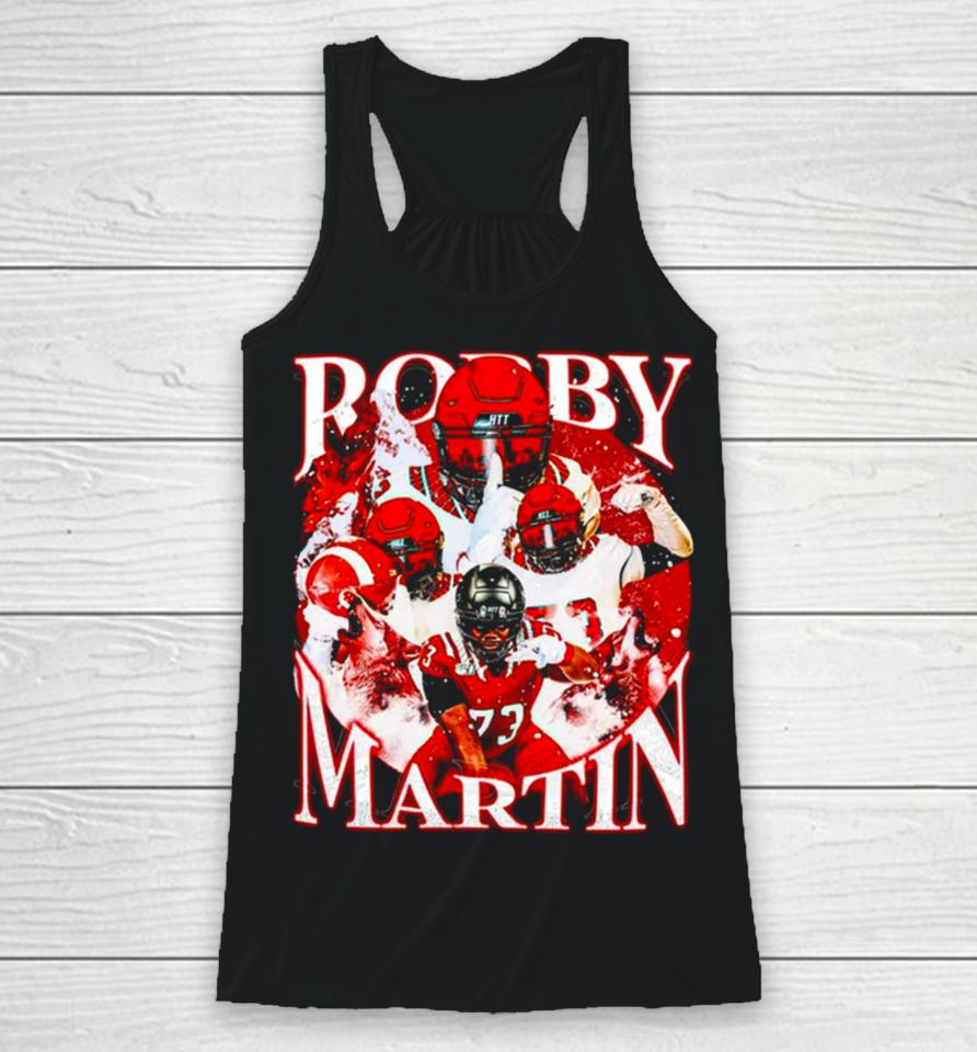 Robby Martin Nc State Wolfpack Football Vintage Poster Racerback Tank