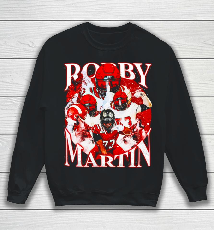 Robby Martin Nc State Wolfpack Football Vintage Poster Sweatshirt
