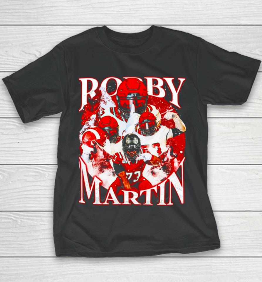 Robby Martin Nc State Wolfpack Football Vintage Poster Youth T-Shirt
