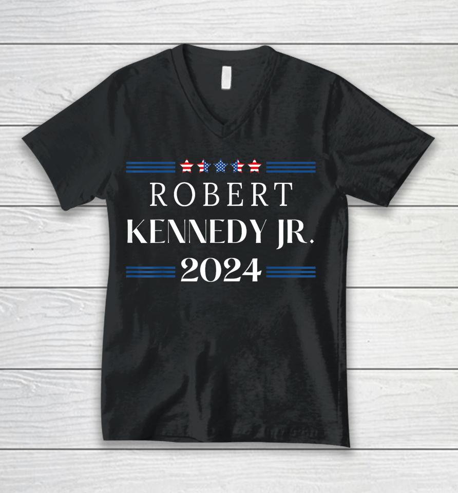 Robert Kennedy Jr For President 2024, Rfk Jr 2024 Bobby Unisex V-Neck T-Shirt