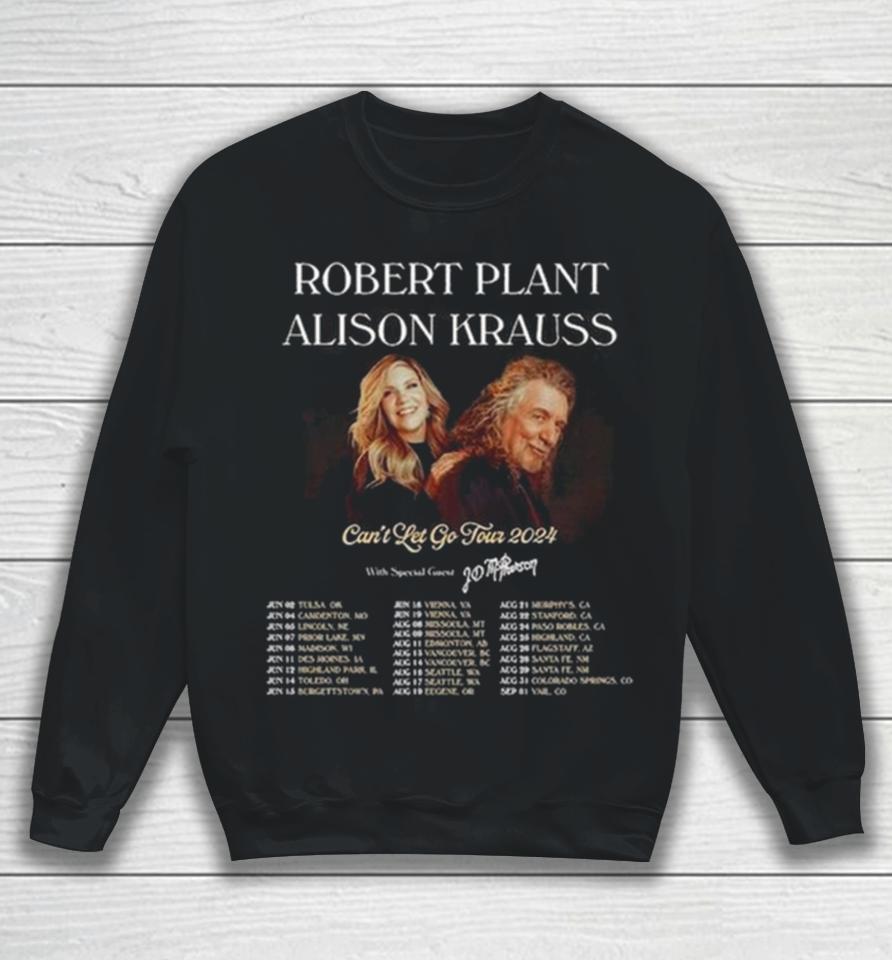 Robert Plant And Alison Krauss 2024 Tour Sweatshirt