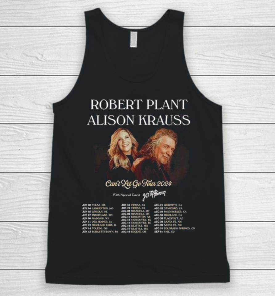 Robert Plant And Alison Krauss 2024 Tour Unisex Tank Top