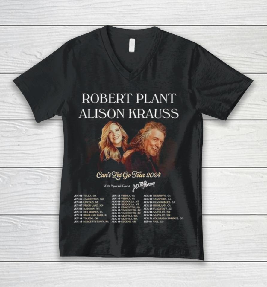 Robert Plant And Alison Krauss 2024 Tour Unisex V-Neck T-Shirt