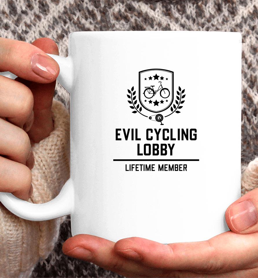 Robin Richardson Evil Cycling Lobby Lifetime Member Coffee Mug