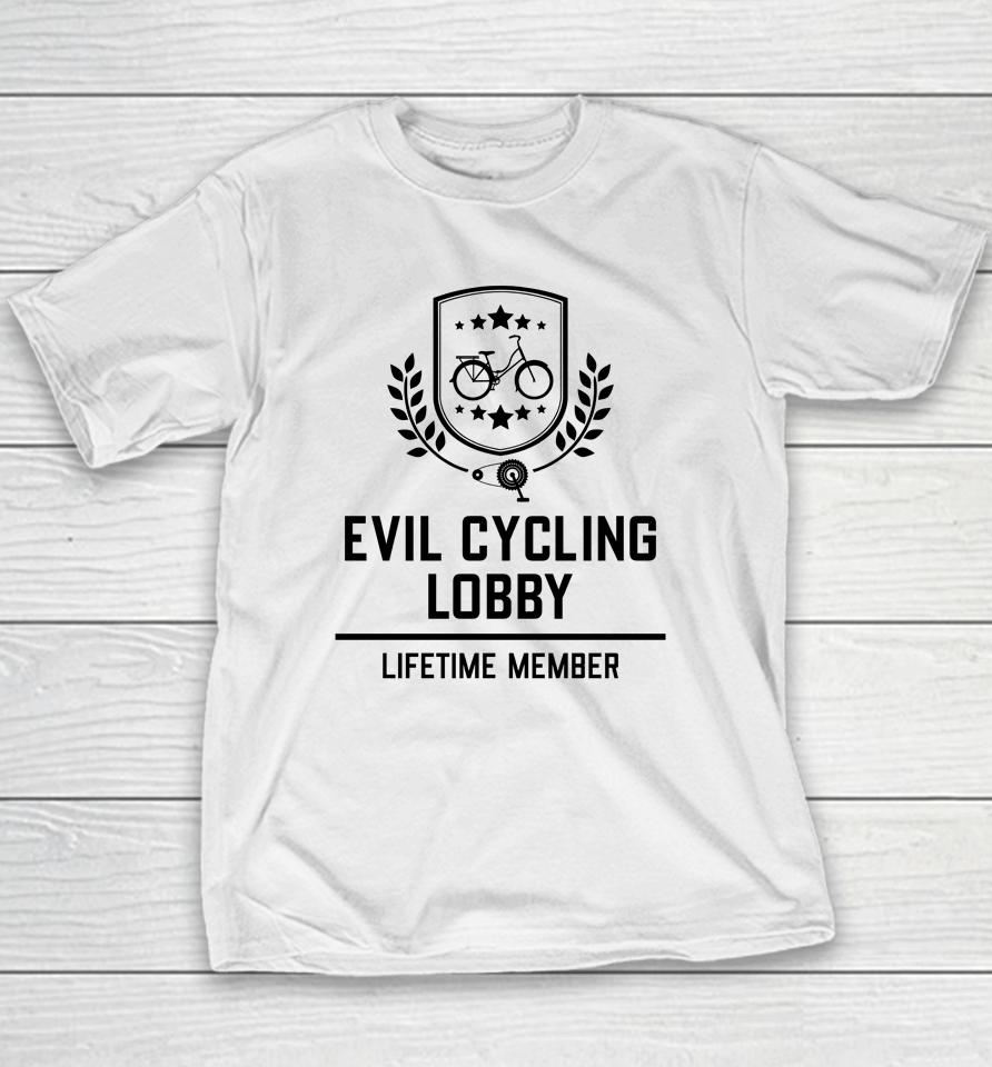Robin Richardson Evil Cycling Lobby Lifetime Member Youth T-Shirt