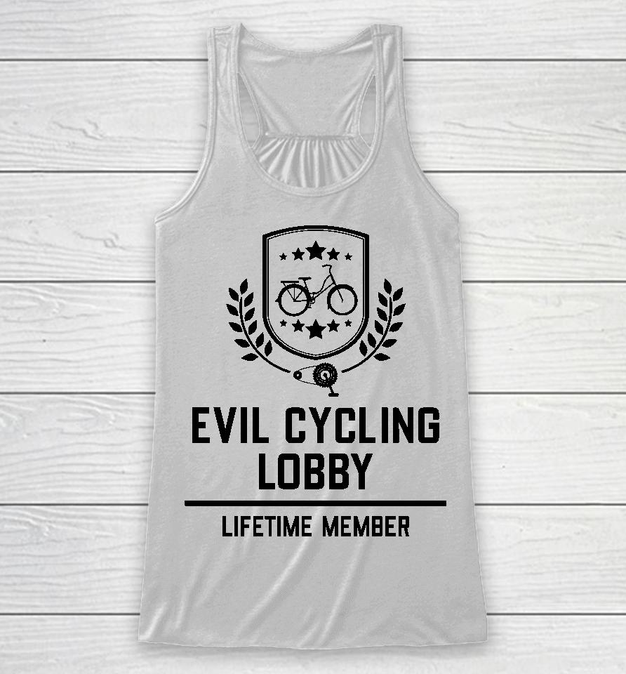 Robin Richardson Evil Cycling Lobby Lifetime Member Racerback Tank