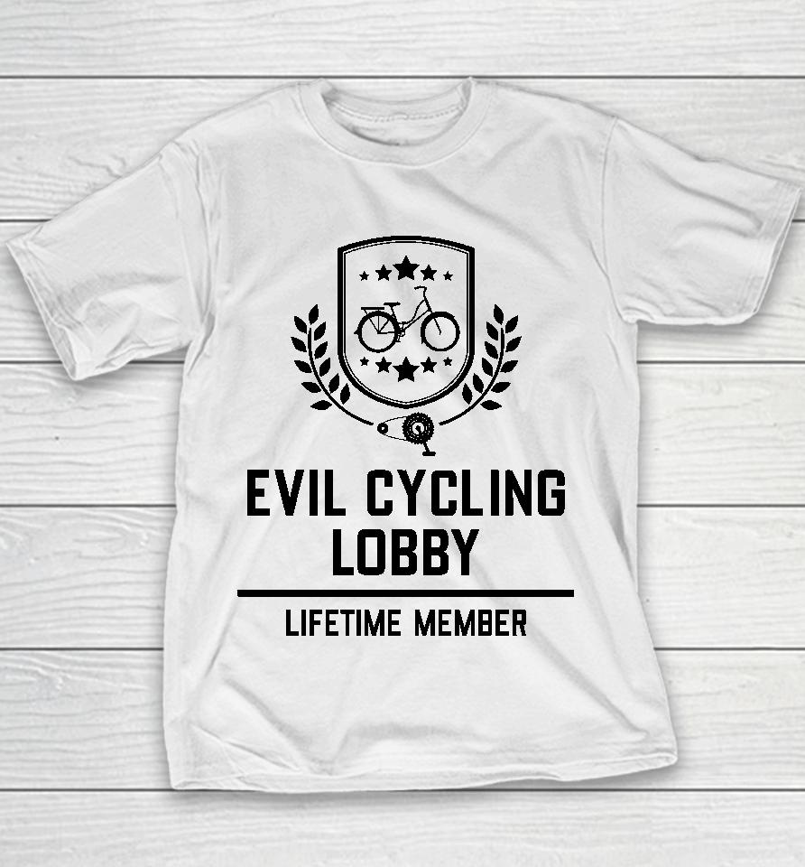 Robin Richardson Evil Cycling Lobby Lifetime Member Youth T-Shirt