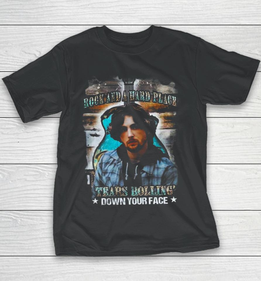 Rock And A Hard Place Tears Rolling’ Down Your Face Bailey Zimmerman Youth T-Shirt