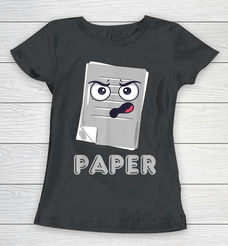 Rock Paper Scissors Halloween Women T-Shirt
