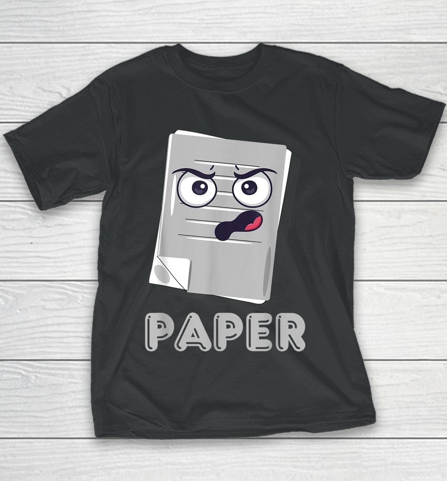 Rock Paper Scissors Halloween Youth T-Shirt