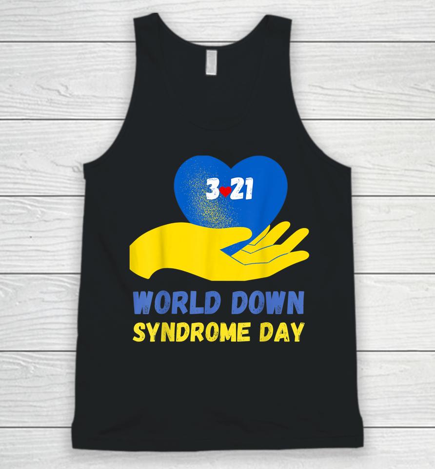 Rock Your Socks Awareness World Down Syndrome Day Unisex Tank Top