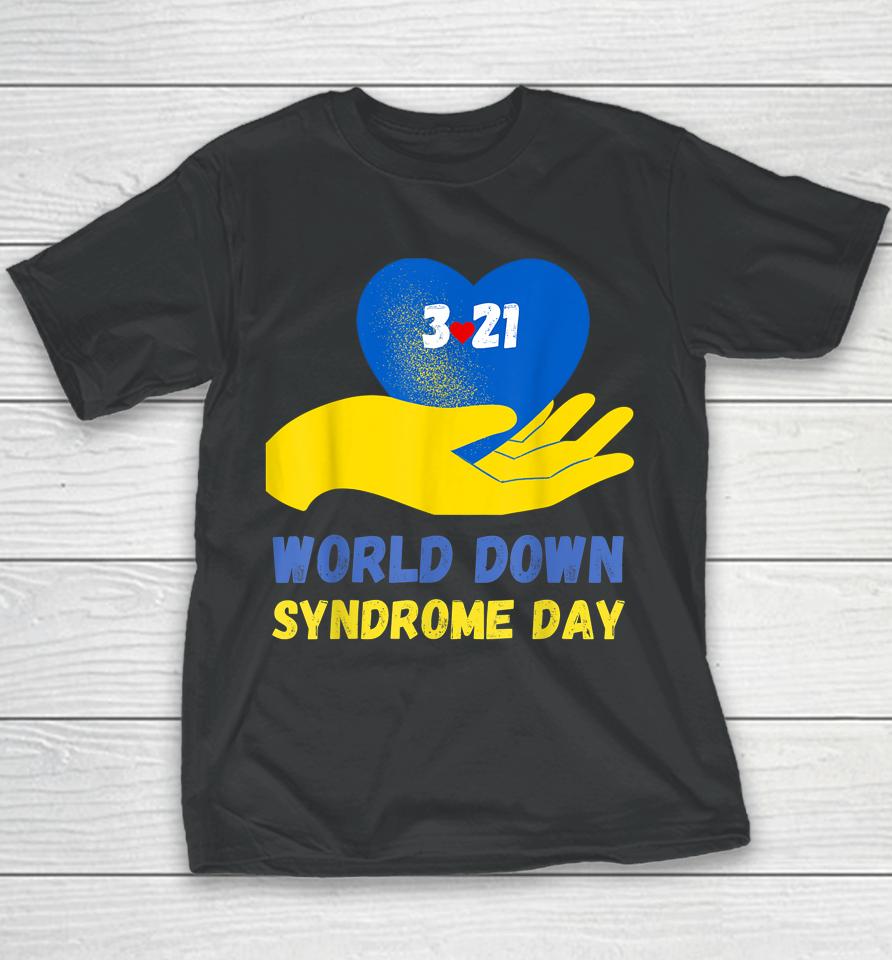 Rock Your Socks Awareness World Down Syndrome Day Youth T-Shirt
